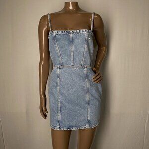 Icon Denim Women's Judy Mini Dress – Sky Blue  Size: S